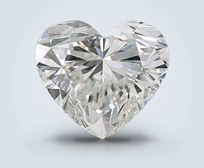 1.24ct J SI1 Rare Carat Ideal Cut Heart Diamond