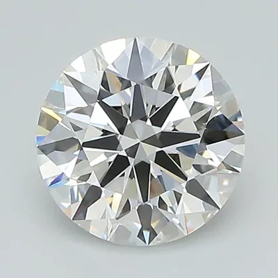 1.43ct E VVS2 Rare Carat Ideal Cut Round Lab Grown Diamond