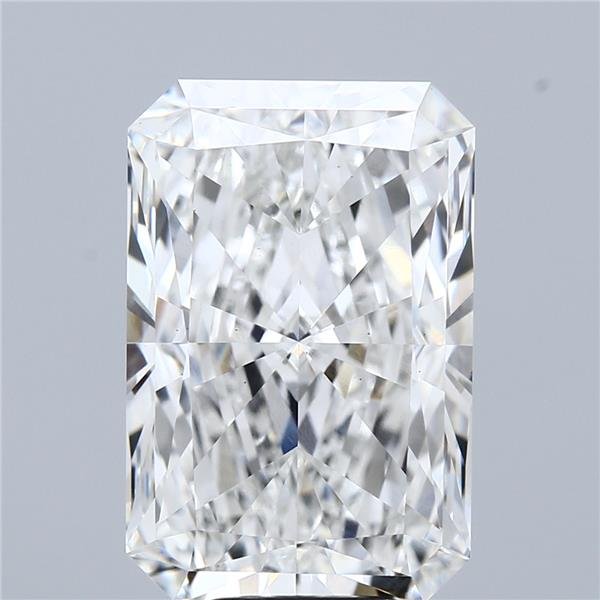 8.54ct F VS1 Rare Carat Ideal Cut Radiant Lab Grown Diamond