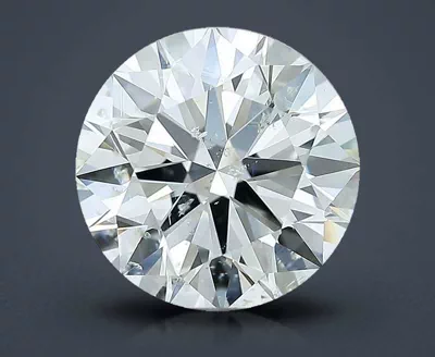 3.20ct J SI2 Rare Carat Ideal Cut Round Diamond