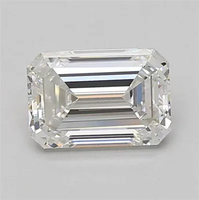 1.58ct E VS1 Rare Carat Ideal Cut Emerald Lab Grown Diamond