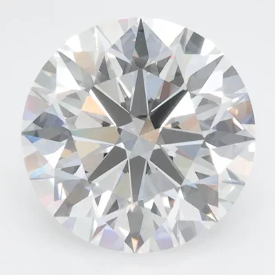 4.28ct F VVS1 Rare Carat Ideal Cut Round Lab Grown Diamond