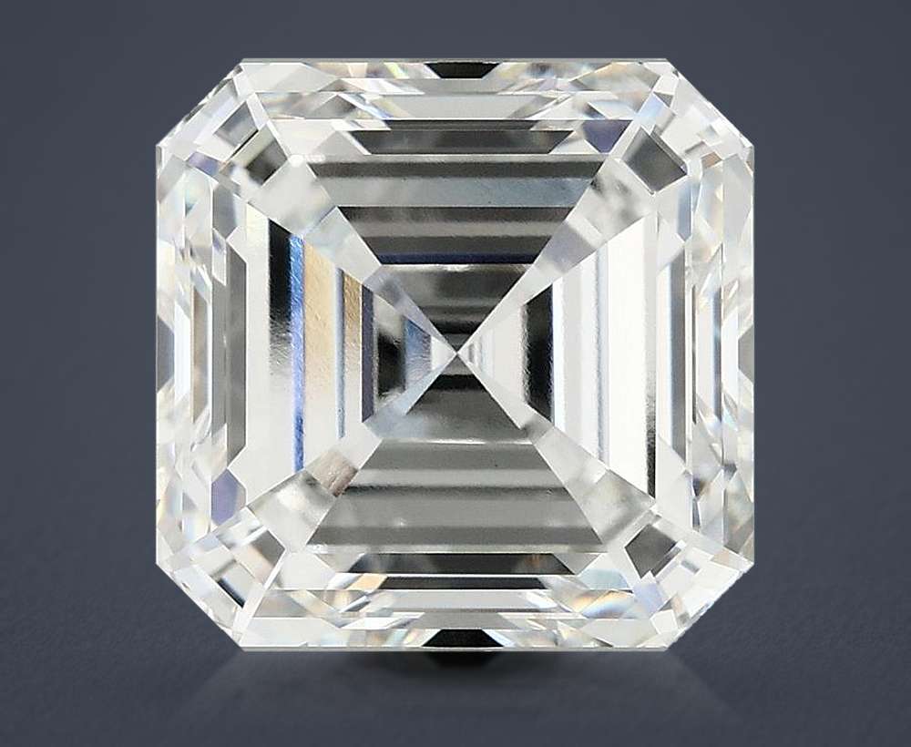 7.10ct E VVS2 Excellent Cut Asscher Lab Grown Diamond