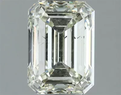 2.01ct K SI1 Very Good Cut Emerald Diamond