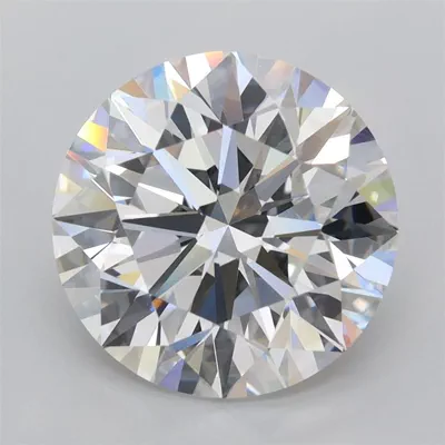 5.03ct F VVS2 Rare Carat Ideal Cut Round Lab Grown Diamond