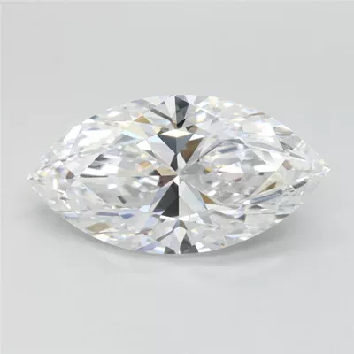 2.00ct D FL Very Good Cut Marquise Lab Grown Diamond