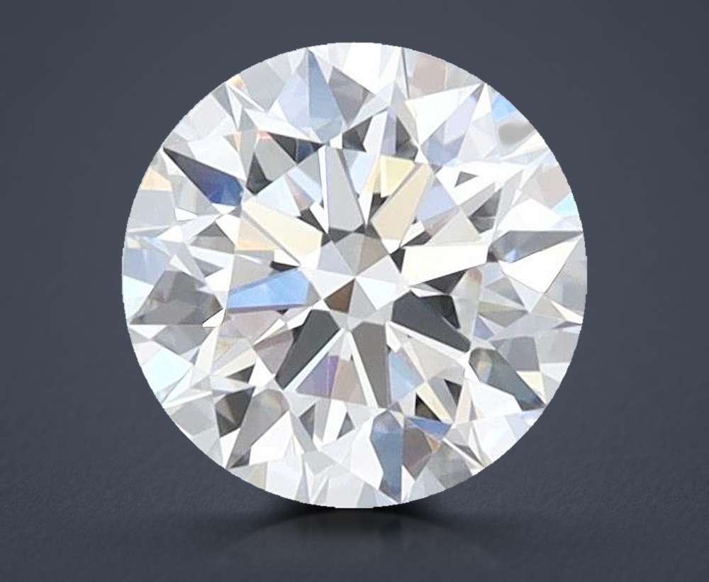 1.00ct E VVS2 Rare Carat Ideal Cut Round Lab Grown Diamond