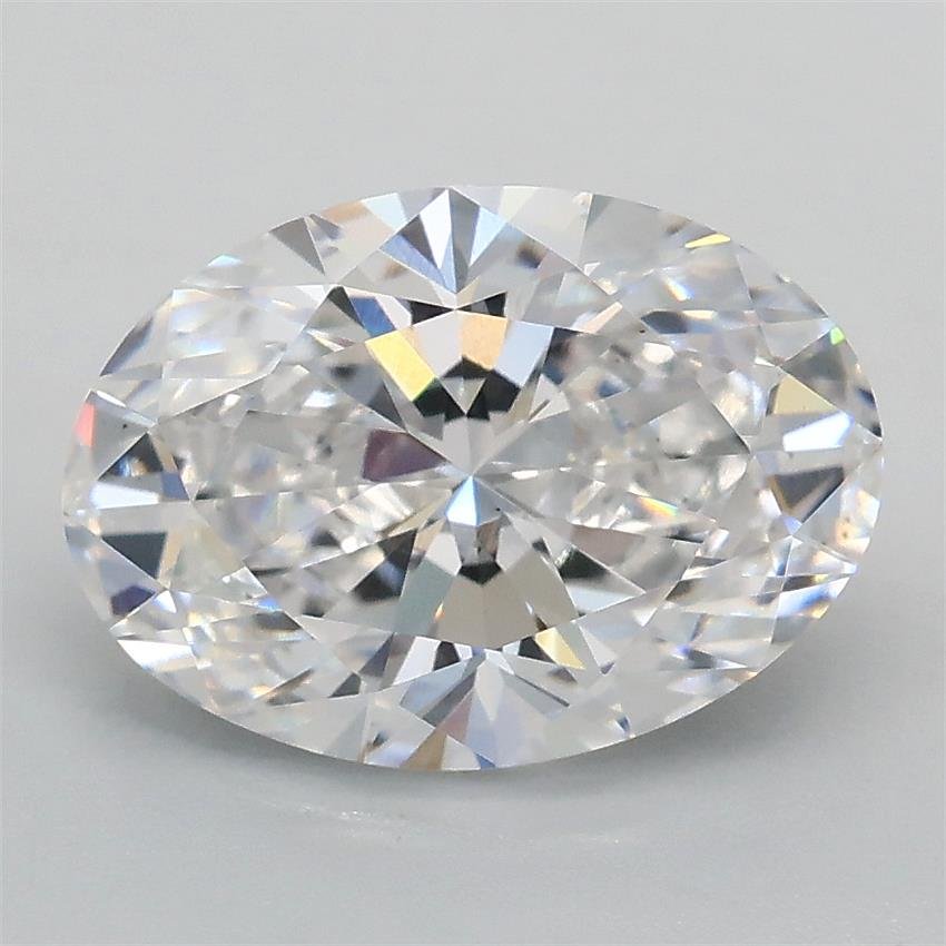 2.08ct D VS1 Rare Carat Ideal Cut Oval Lab Grown Diamond