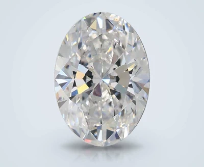 2.08ct D VS1 Rare Carat Ideal Cut Oval Lab Grown Diamond