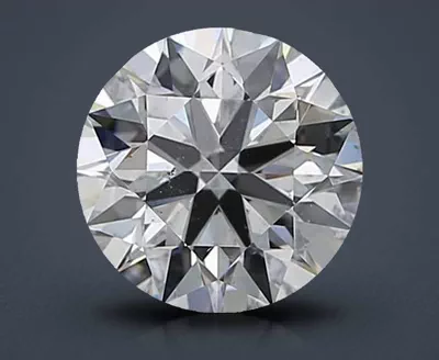 2.21ct E SI1 Rare Carat Ideal Cut Round Diamond