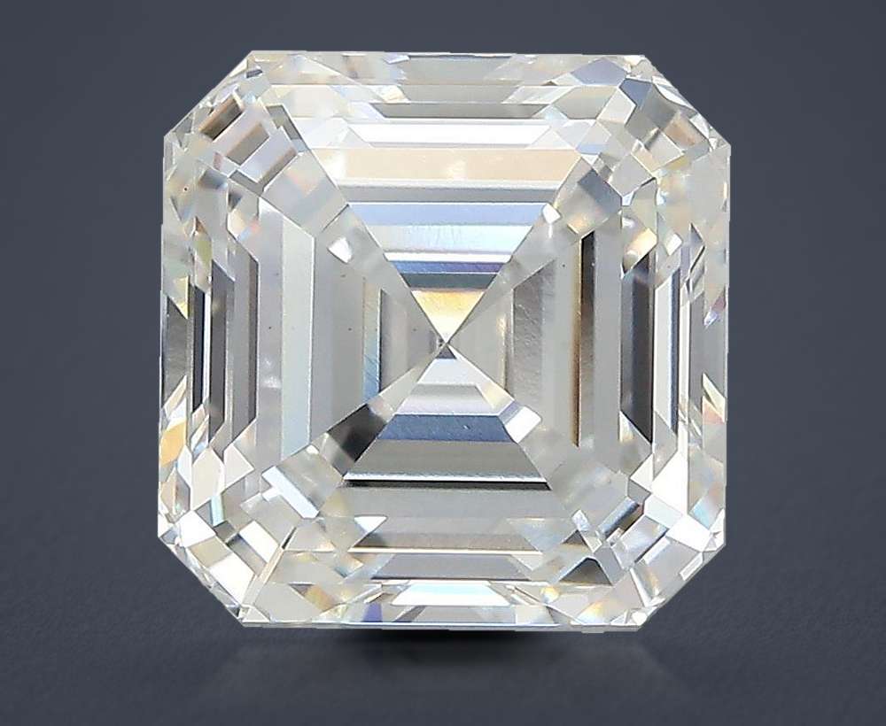 5.24ct E VS1 Rare Carat Ideal Cut Asscher Lab Grown Diamond