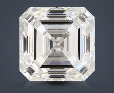 4.25ct G VS1 Rare Carat Ideal Cut Asscher Lab Grown Diamond