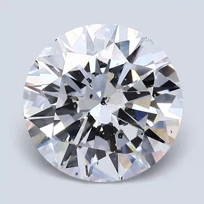 2.70ct D SI2 Very Good Cut Round Diamond
