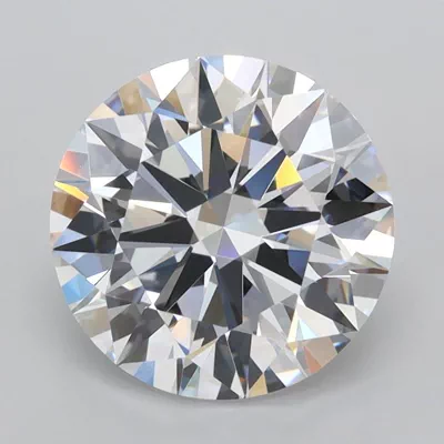 2.86ct D VVS1 Rare Carat Ideal Cut Round Lab Grown Diamond