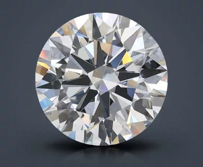 2.86ct D VVS1 Rare Carat Ideal Cut Round Lab Grown Diamond