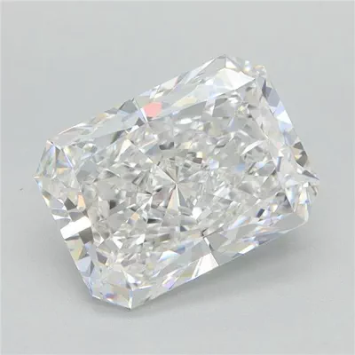 2.58ct E VS1 Rare Carat Ideal Cut Radiant Lab Grown Diamond