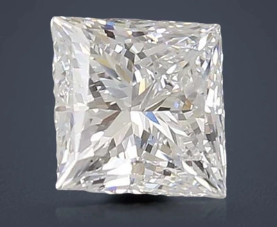 1.83ct D VS1 Rare Carat Ideal Cut Princess Lab Grown Diamond