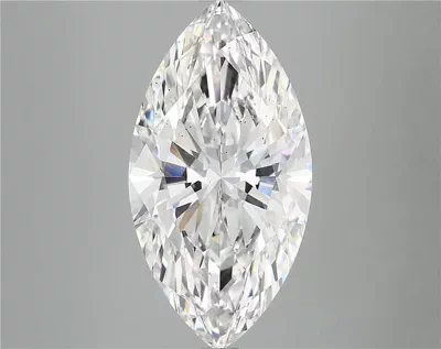 6.08ct D VS2 Rare Carat Ideal Cut Marquise Lab Grown Diamond