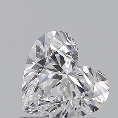 0.73ct D IF Rare Carat Ideal Cut Heart Lab Grown Diamond