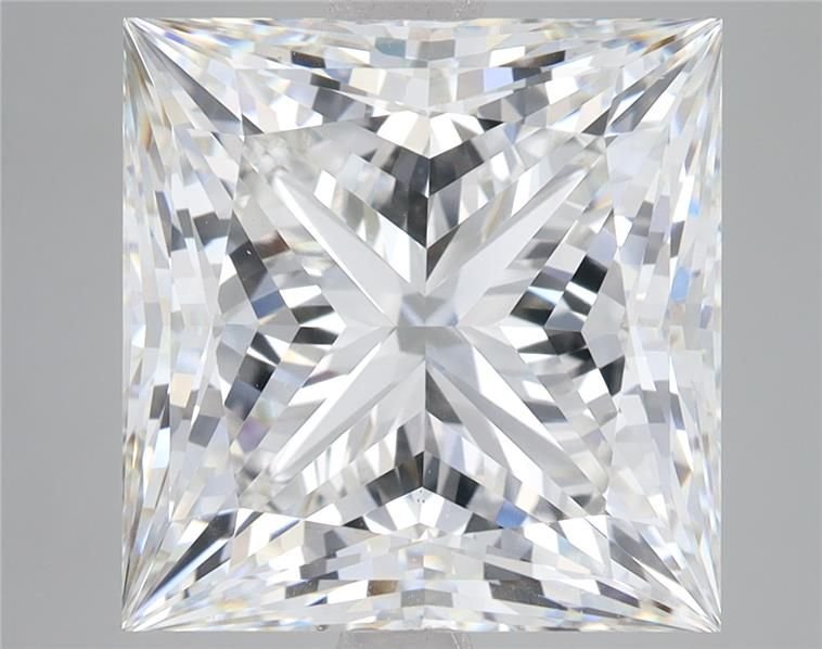 10.46ct F VVS2 Rare Carat Ideal Cut Princess Lab Grown Diamond
