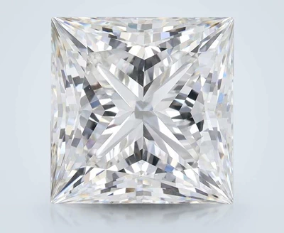 10.46ct F VVS2 Rare Carat Ideal Cut Princess Lab Grown Diamond