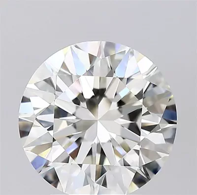 3.20ct K IF Rare Carat Ideal Cut Round Diamond