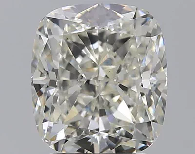 3.01ct J VS2 Very Good Cut Cushion Diamond
