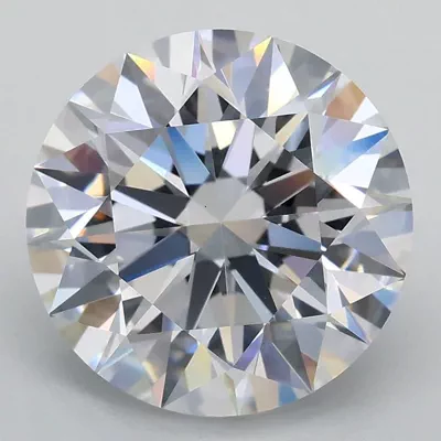 3.58ct D VS1 Rare Carat Ideal Cut Round Lab Grown Diamond