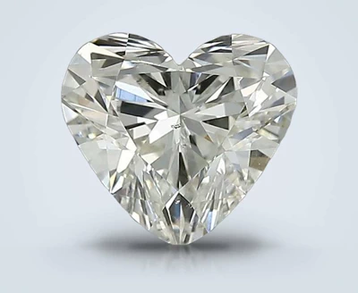 1.01ct K SI1 Rare Carat Ideal Cut Heart Diamond
