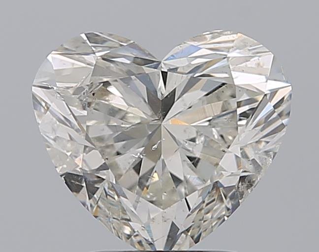 2.51ct H SI2 Rare Carat Ideal Cut Heart Diamond