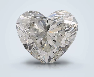 2.51ct H SI2 Rare Carat Ideal Cut Heart Diamond