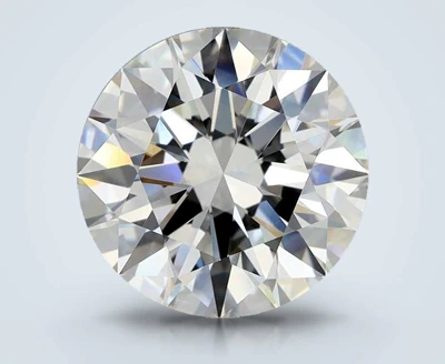3.11ct H VVS2 Rare Carat Ideal Cut Round Diamond