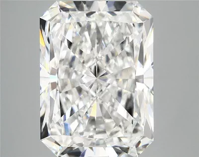 8.30ct F VVS2 Rare Carat Ideal Cut Radiant Lab Grown Diamond