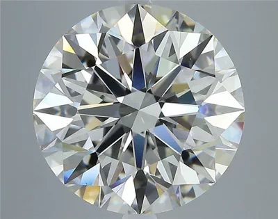 6.38ct I VS1 Rare Carat Ideal Cut Round Diamond