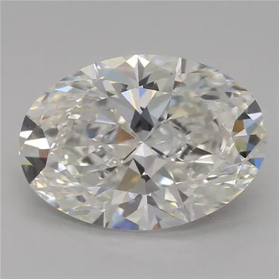 2.51ct F VS1 Rare Carat Ideal Cut Oval Lab Grown Diamond