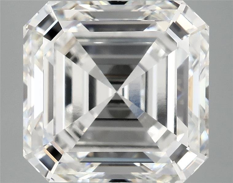 7.81ct F VVS2 Rare Carat Ideal Cut Asscher Lab Grown Diamond