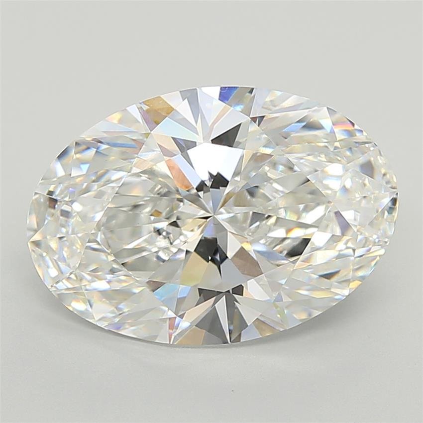 7.05ct D VVS2 Rare Carat Ideal Cut Oval Lab Grown Diamond