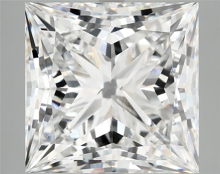 11.43ct E VVS2 Rare Carat Ideal Cut Princess Lab Grown Diamond