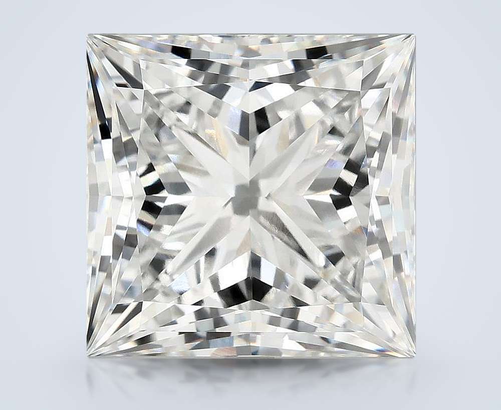 11.43ct E VVS2 Rare Carat Ideal Cut Princess Lab Grown Diamond