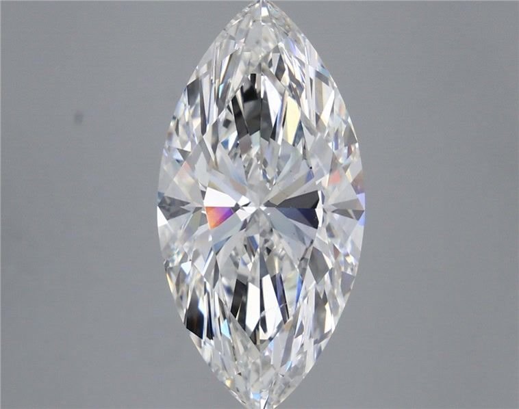 7.05ct F VS2 Rare Carat Ideal Cut Marquise Lab Grown Diamond