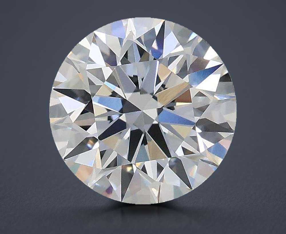 1.31ct E VVS2 Rare Carat Ideal Cut Round Lab Grown Diamond