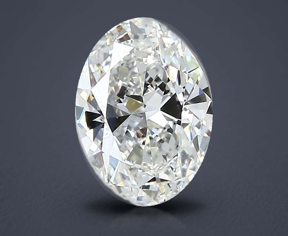 1.23ct H VS1 Rare Carat Ideal Cut Oval Diamond