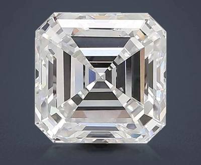 9.09ct E VVS2 Rare Carat Ideal Cut Asscher Lab Grown Diamond