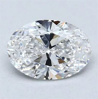 1.28ct D VVS2 Rare Carat Ideal Cut Oval Lab Grown Diamond