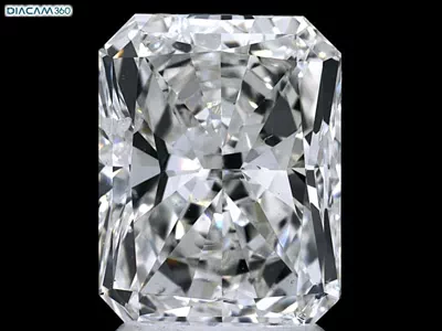 3.21ct I SI1 Very Good Cut Radiant Diamond