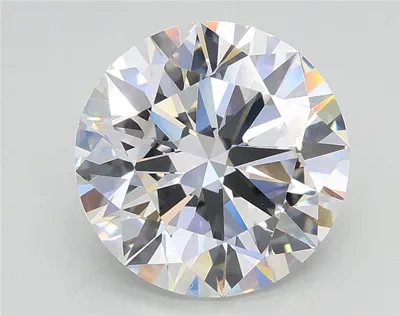 3.04ct D VS1 Rare Carat Ideal Cut Round Lab Grown Diamond