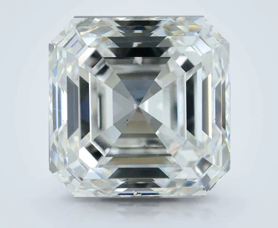 10.02ct F SI1 Excellent Cut Asscher Lab Grown Diamond