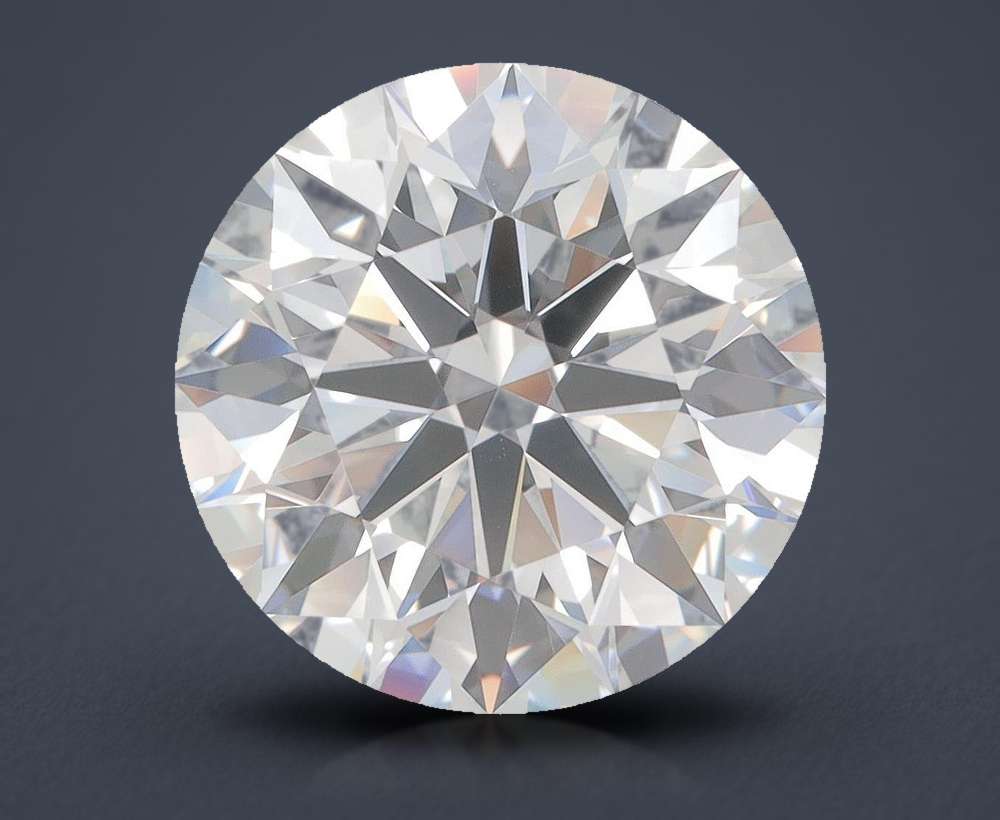 6.24ct F IF Rare Carat Ideal Cut Round Lab Grown Diamond