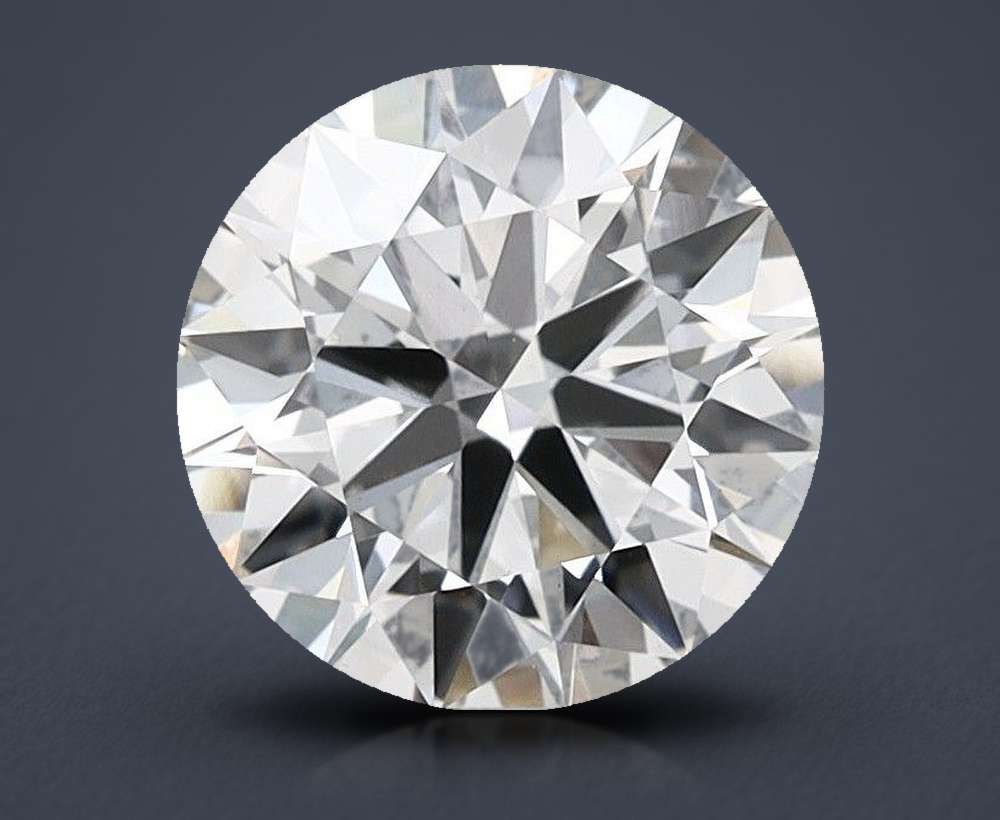 5.51ct H VS1 Excellent Cut Round Lab Grown Diamond