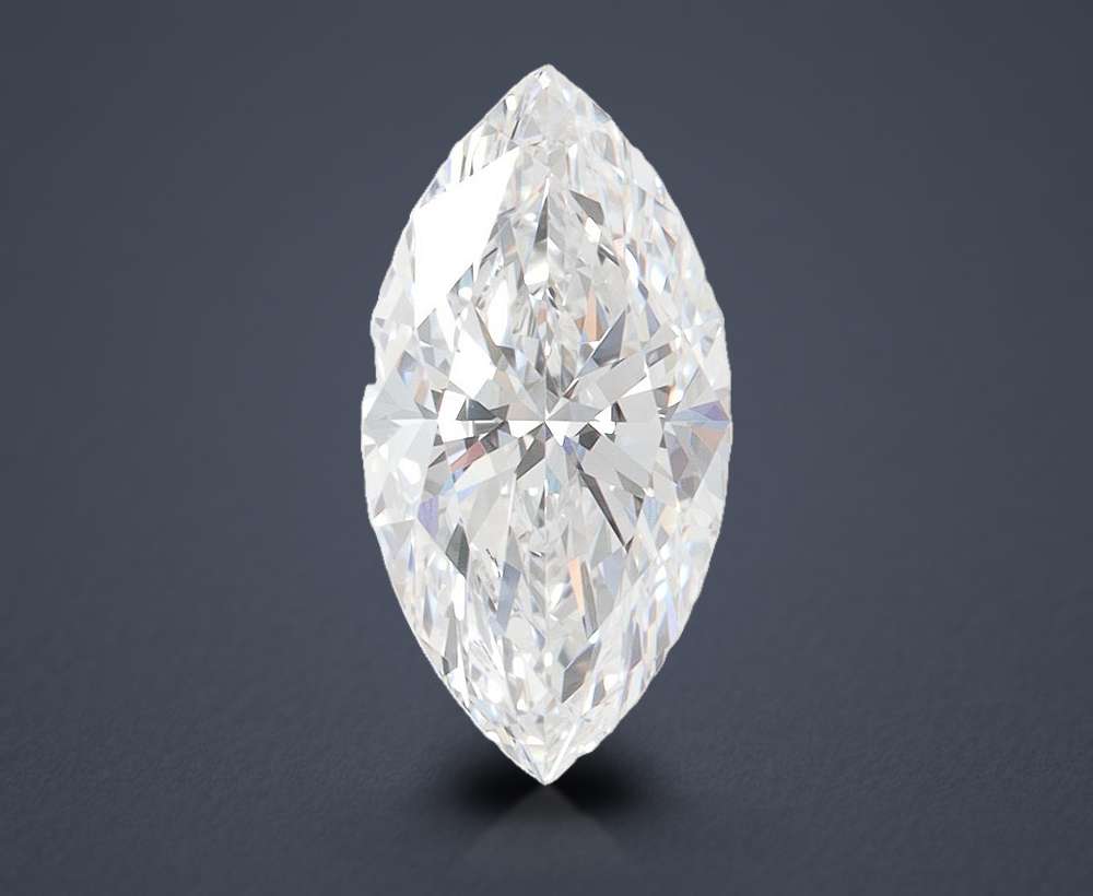2.37ct D FL Rare Carat Ideal Cut Marquise Lab Grown Diamond